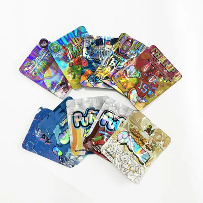 Buy 3.5 Mil Moisture Proof Snack Packaging Bags Puncture Resistant Custom Colors online manufacture