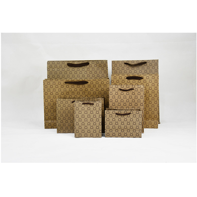 Buy 5Kg Weight Capacity Kraft Shopping Paper Bags  Eco Friendly Packaging Recycled online manufacture