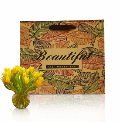 Buy Pink Grey Twisted Handle Paper Bags Custom Retail Packaging Bags 250g 300g online manufacture