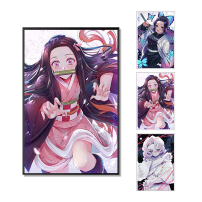Buy Custom Waterproof 3D Lenticular Anime Poster For Stylish Home Decoration online manufacture