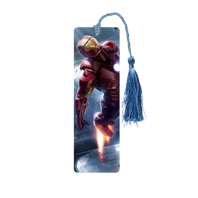 Buy Customizable Full Color Print Rectangle Lenticular Bookmarks 3d Bookmark online manufacture