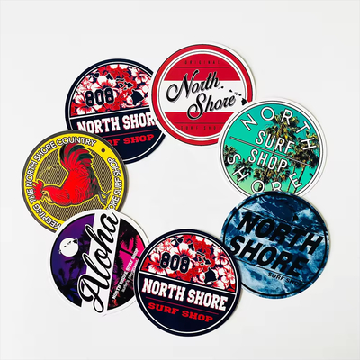 Buy Customizable Waterproof Label Stickers Full Color Print  Glossy Label Stickers online manufacture
