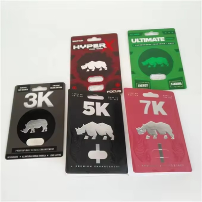 Customizable Pill Paper Cards For Vibrant Full Color Printed Paper Card