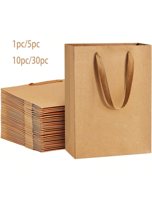 Elegant Square Bottom Gift Bags Custom Logo Printing For All Occasions