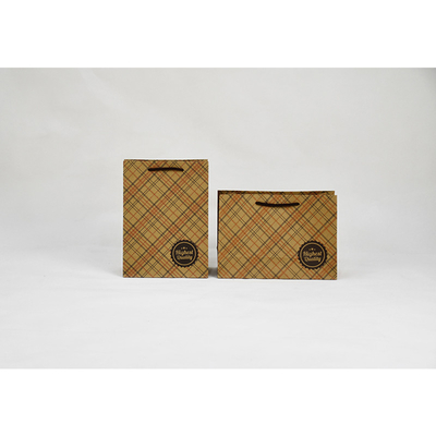 Customization Simple Twisted Handle Paper Bags For Clothing Store