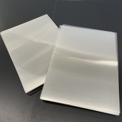 3D pet lenticular sheet 50 lpi flip effect with adhesive