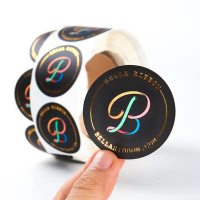 Glossy Matte Finish Waterproof Customized Label Sticker In Multiple Colors
