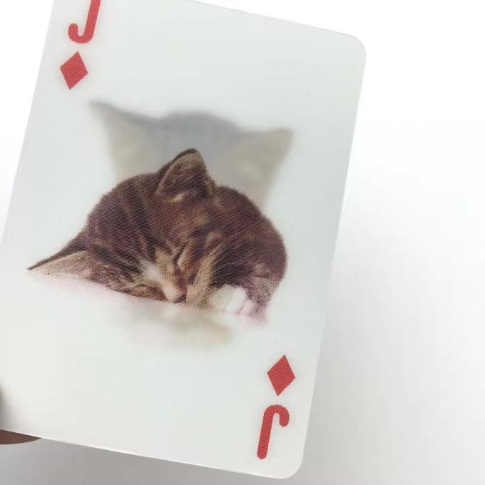 PET Lenticular 3D Card Custom Lenticular Card With Glossy Or Matte Lamination 0